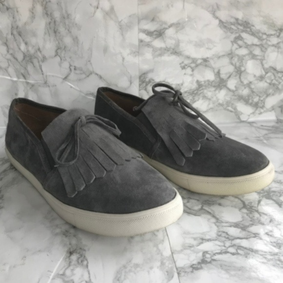 Steve Madden Shoes - Steve Madden Women Sneaker Gray Eban Suede Sz 9.5M